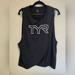 TYR Black Muscle Tee